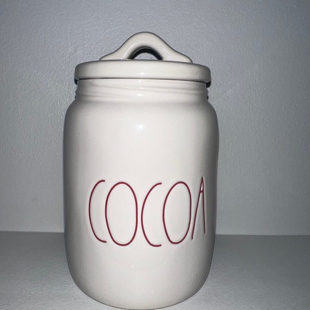 Rae Dunn Cocoa canister